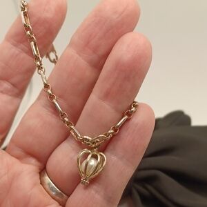 925 Italy Bracelet With Enclosed Pearl